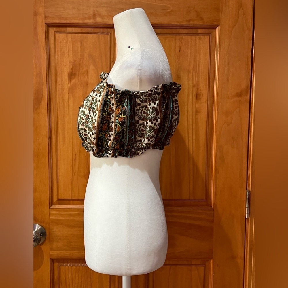 Amable Floral Bandeau Top Large - Picture 3 of 5